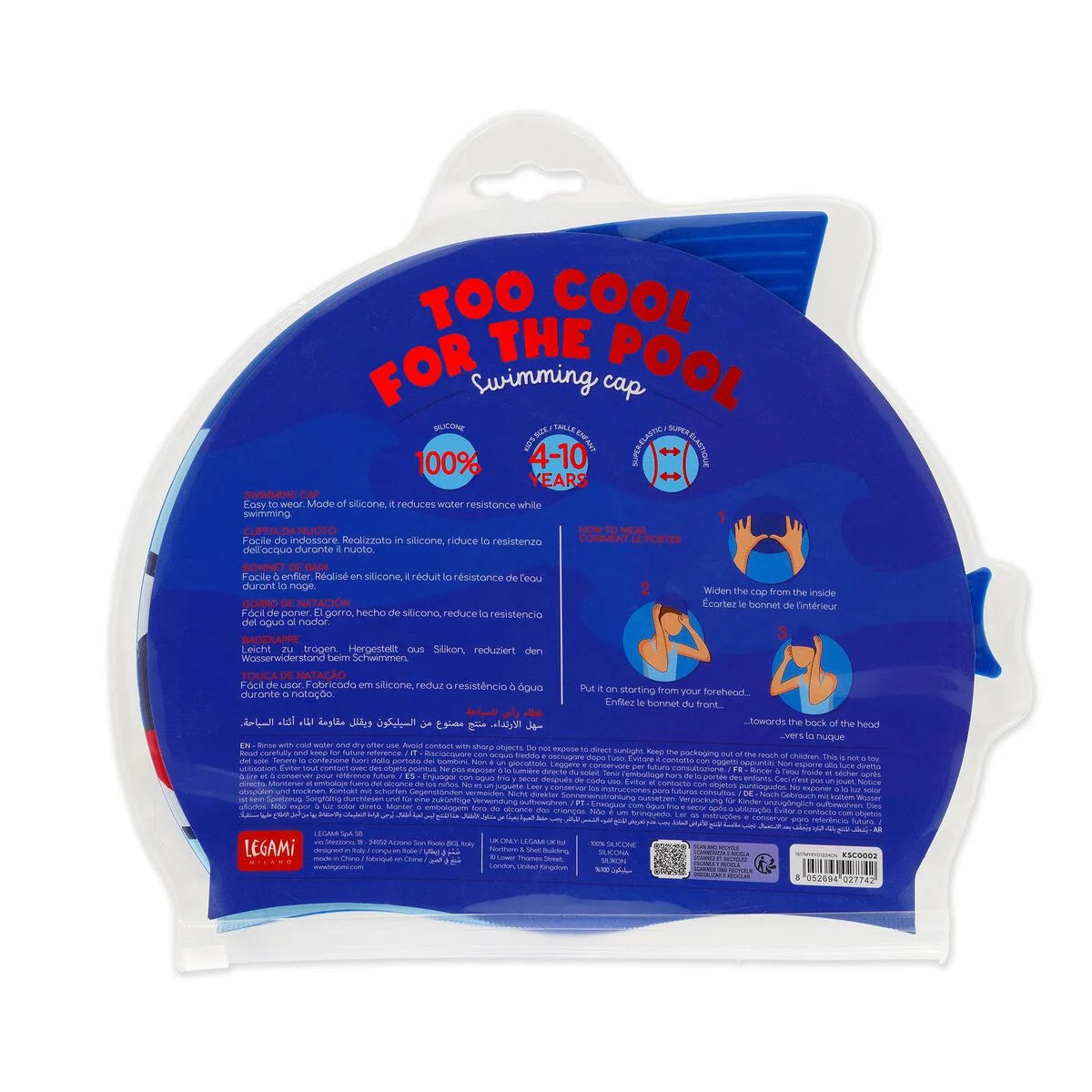 Cuffia da Nuoto - Too Cool for The Pool LEGAMI