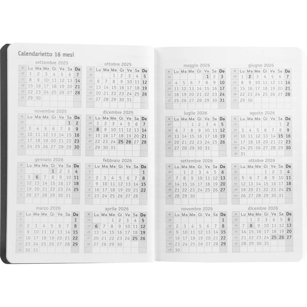 Agenda 13 Mesi 2025/26 - COMIX U Yourself - Giornaliera Mini