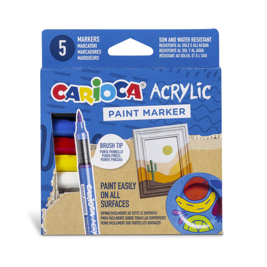 Marcatori Acrilici Paint Marker CARIOCA