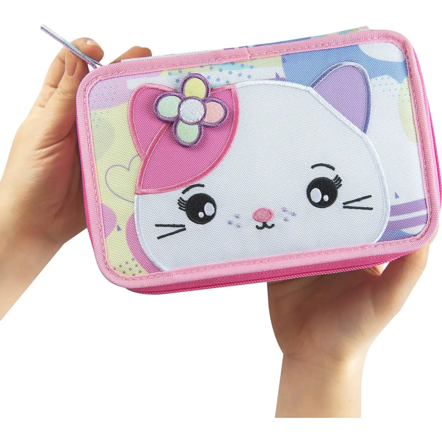 Astuccio 3 Zip Mofu Mofu Gatto