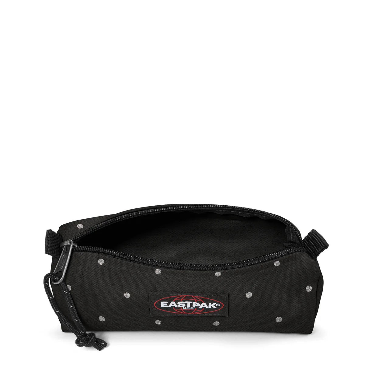 Astuccio Benchmark Single Eastpak Dots Black Silver