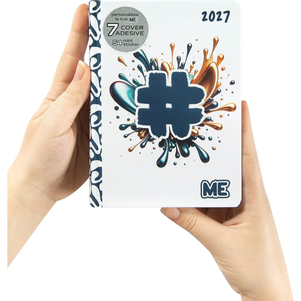 Diario 16 Mesi 2026/27 - ME - Giornaliero Blu