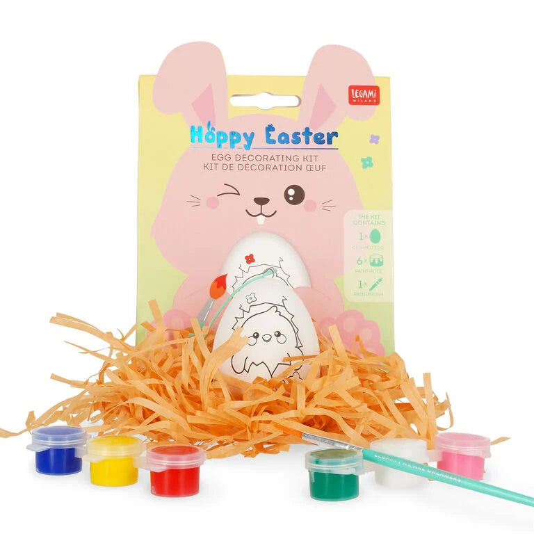 Kit Decorazione Uovo - Hoppy Easter
