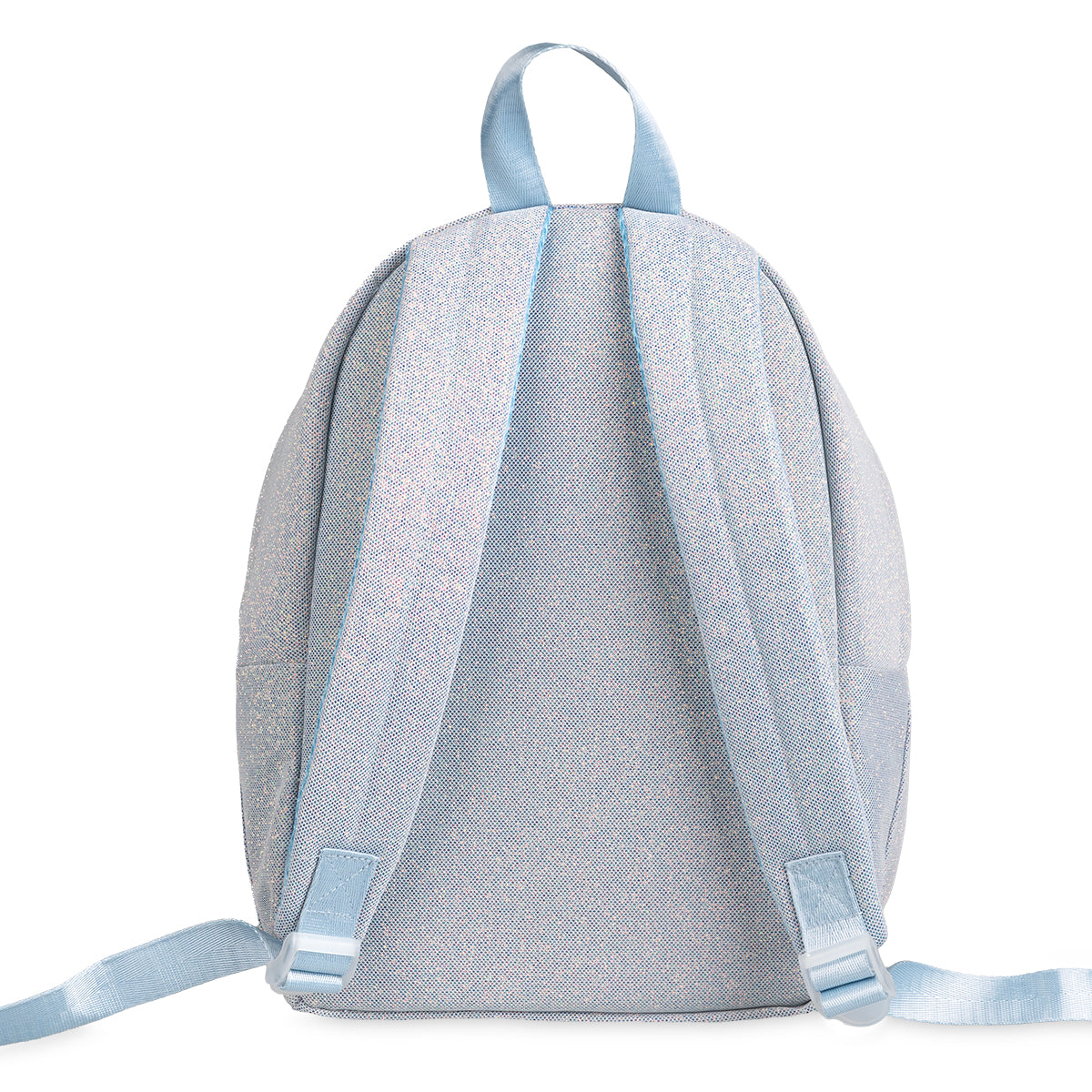 Zaino Americano Glitter Azzurro - Colourbook