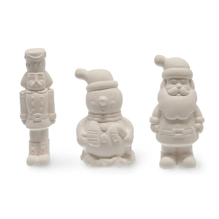 Kit Decorazione Statuette di Natale - Paint Your Christmas