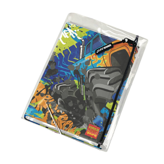 Diario 12 Mesi Datato Monster Truck - Tinta Unita Young