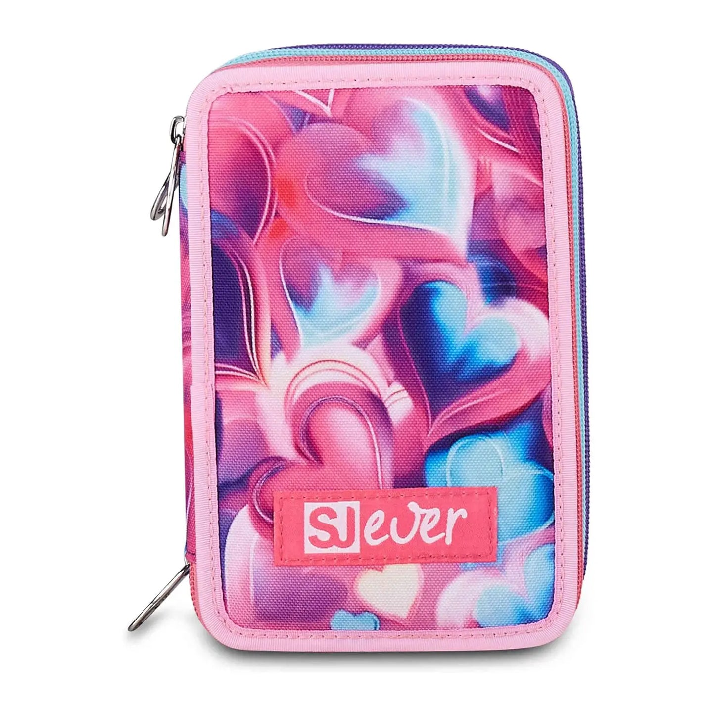 Astuccio 3 Zip Pink Beat - SJ Gang Ever