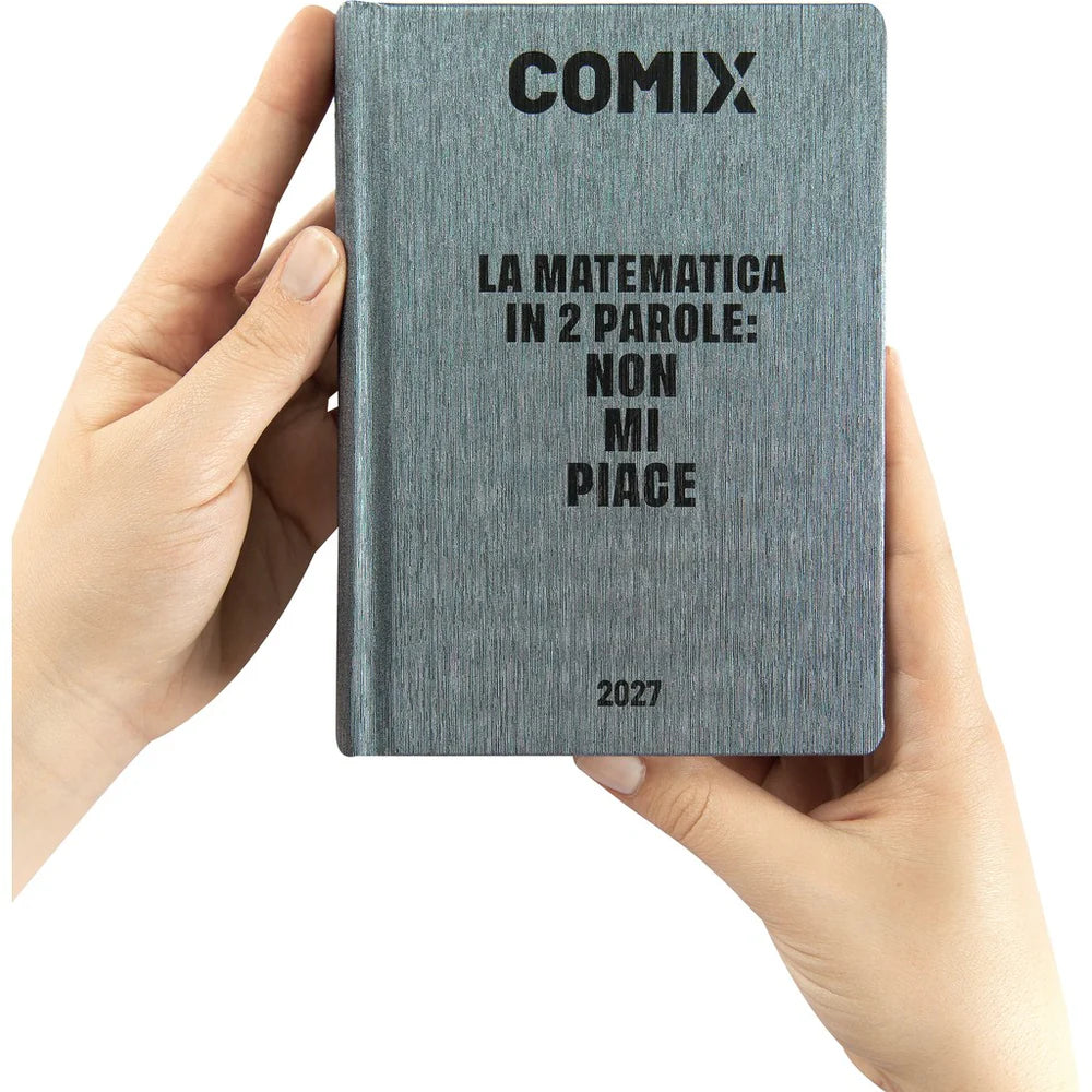 Diario 16 Mesi 2026/27 - COMIX - Giornaliero gear-black