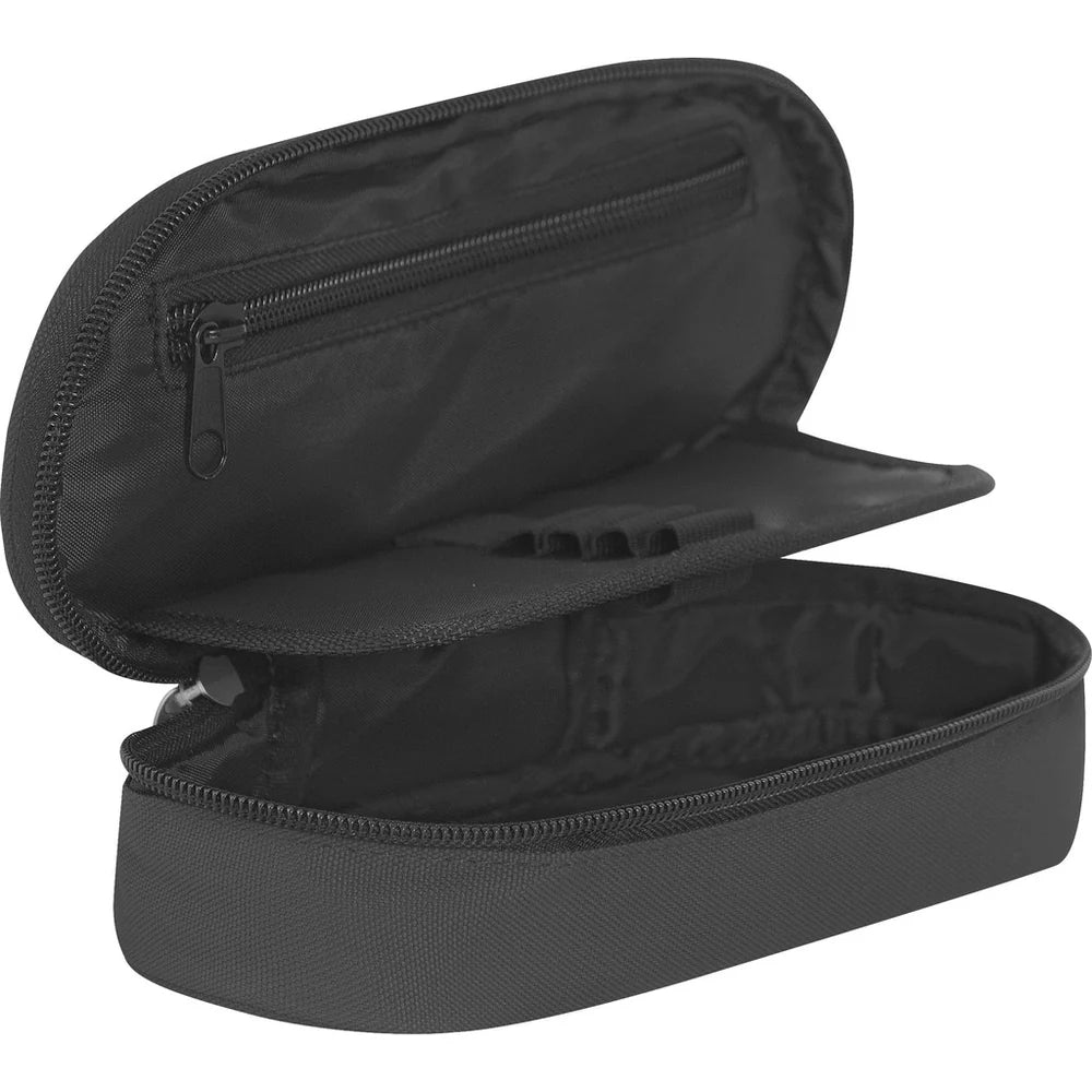Astuccio Ovale COMIX Monocolore Nero