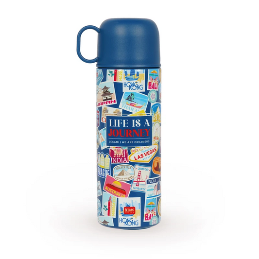 Hot & Cold - Borraccia Termica con Tazza Travel