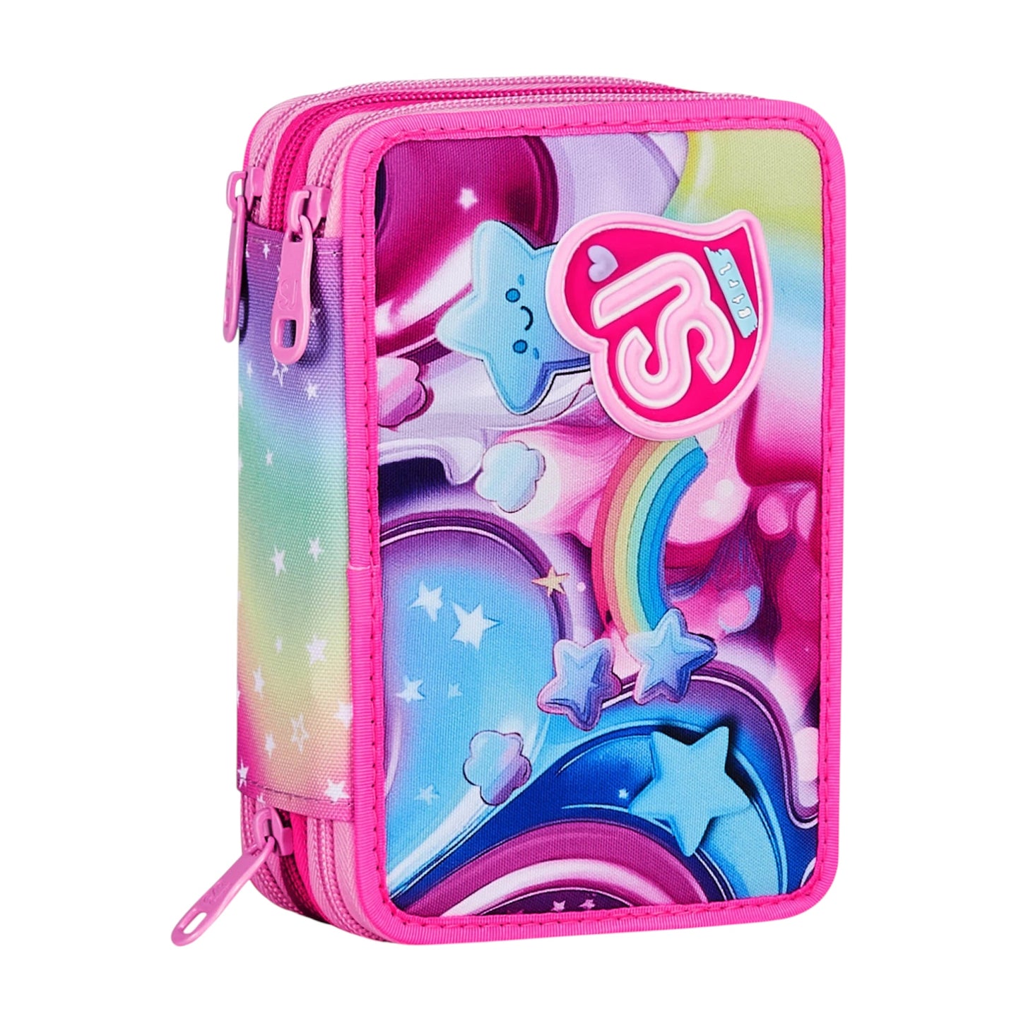 Astuccio 3 Zip - Soft Pouch Girl