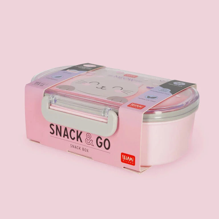 Contenitore Porta Merenda - Snack & Go - Kitty