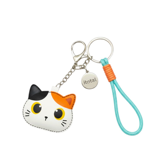 Portachiavi in Pvc Gatto Arancio - Itotal