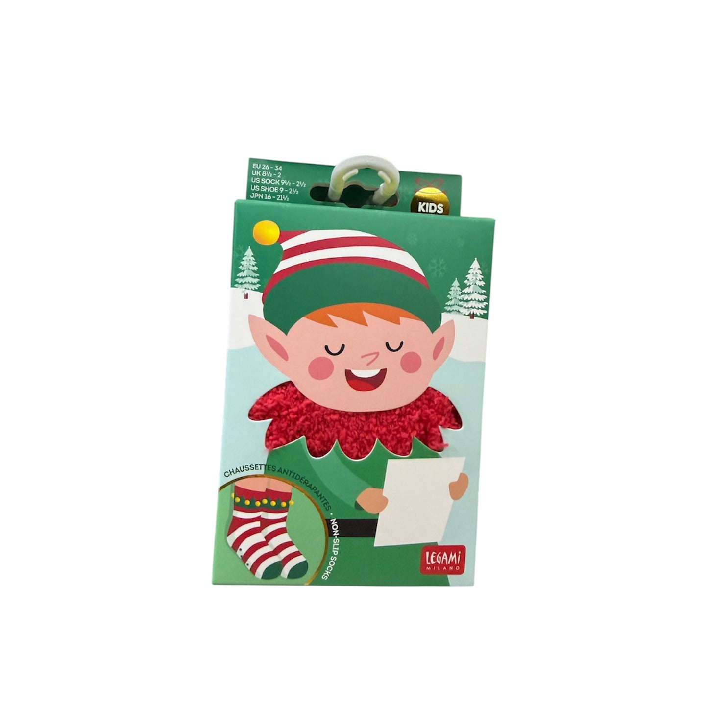 Snowman Non-Slip Socks - It's a Match!