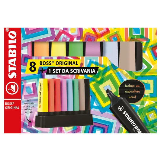 STABILO Boss Desk Set 8pz