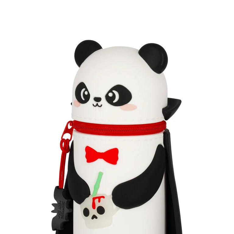 Astuccio 2-in-1 in Silicone Panda "Bam-Boo" Halloween - Kawaii