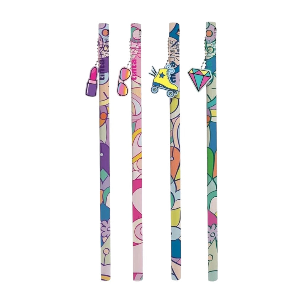 Matita con Charm Tinta Unita Vintage