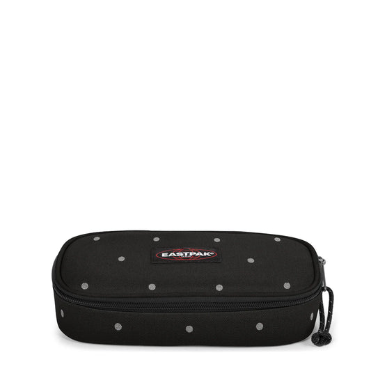 Astuccio Ovale Eastpak Dots Black Silver