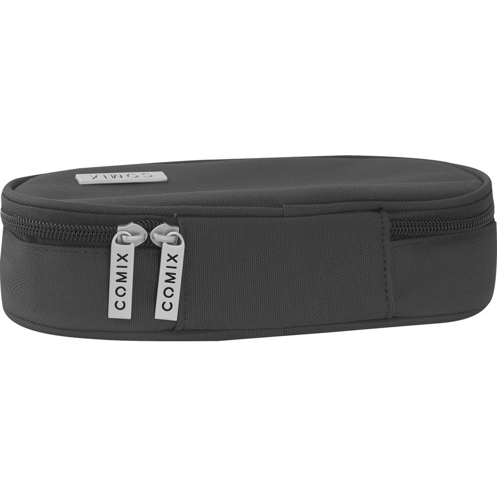 Astuccio Ovale COMIX Monocolore Nero