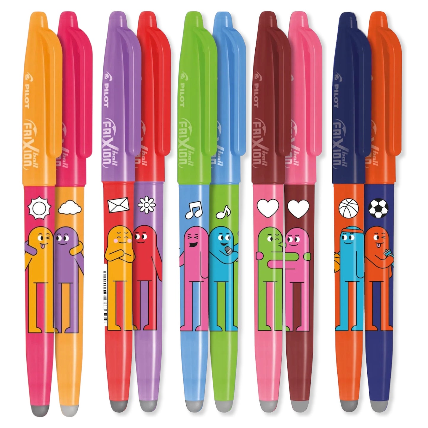 Set 2 Penne Frixion Best Friend - Pilot