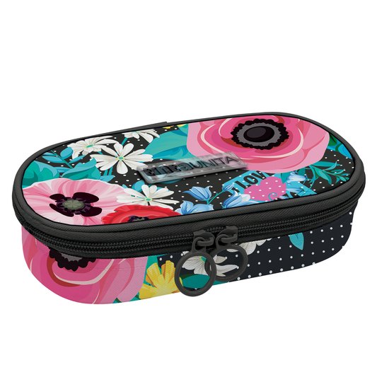 Astuccio ovale Flower - Tinta Unita