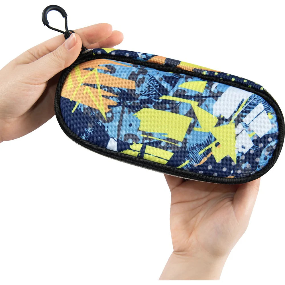 Astuccio ovale Comix WBS Blu