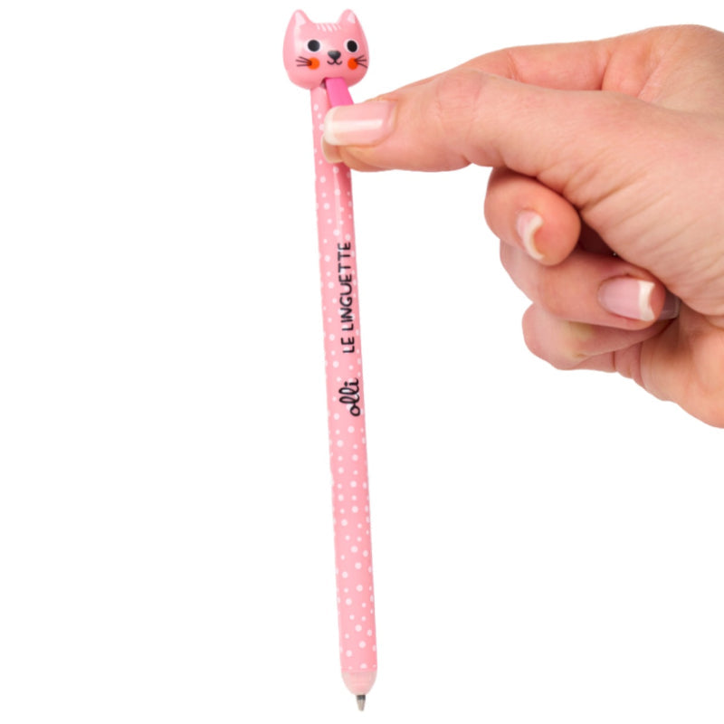 Penna Cancellabile Le Linguette Olli Gatto