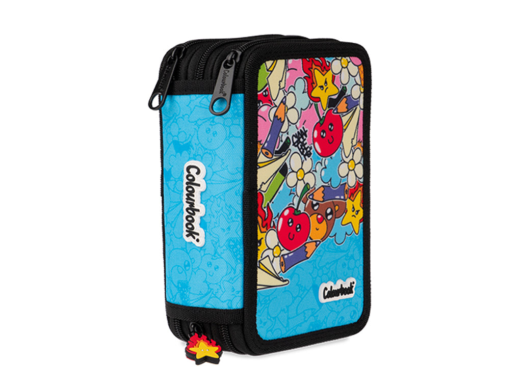 Astuccio 3 Zip Gianpiero X Colourbook
