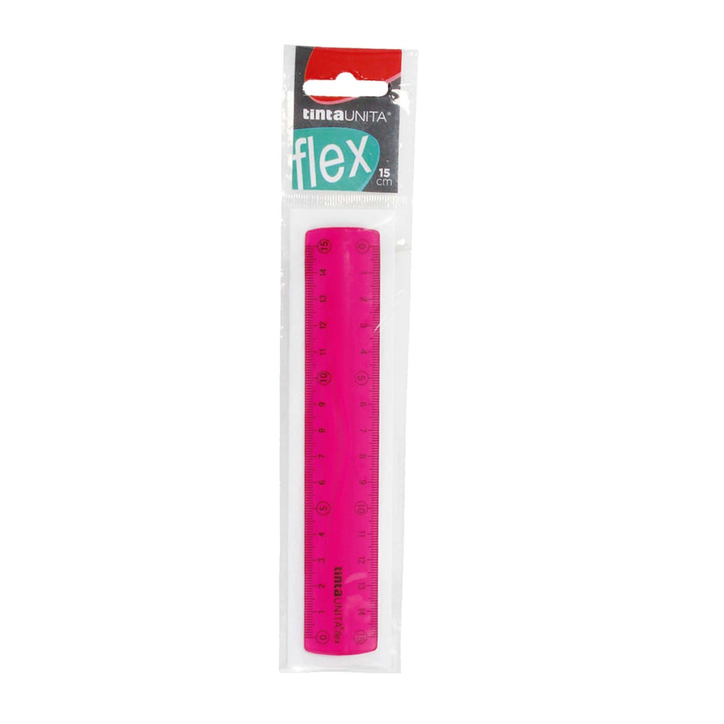 Righello Flex Neon 15 cm Tinta Unita