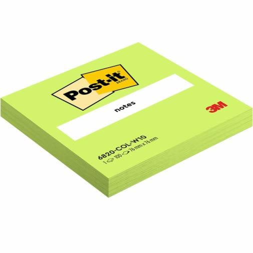 Foglietti Post-It 76mm x 76mm Neon