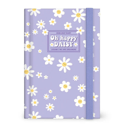 Agenda 2026/2027 Giornaliera Fotografica 16 Mesi - Daisy - Medium