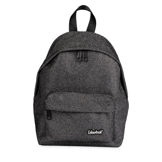 Zaino Americano Glitter Grigio - Colourbook