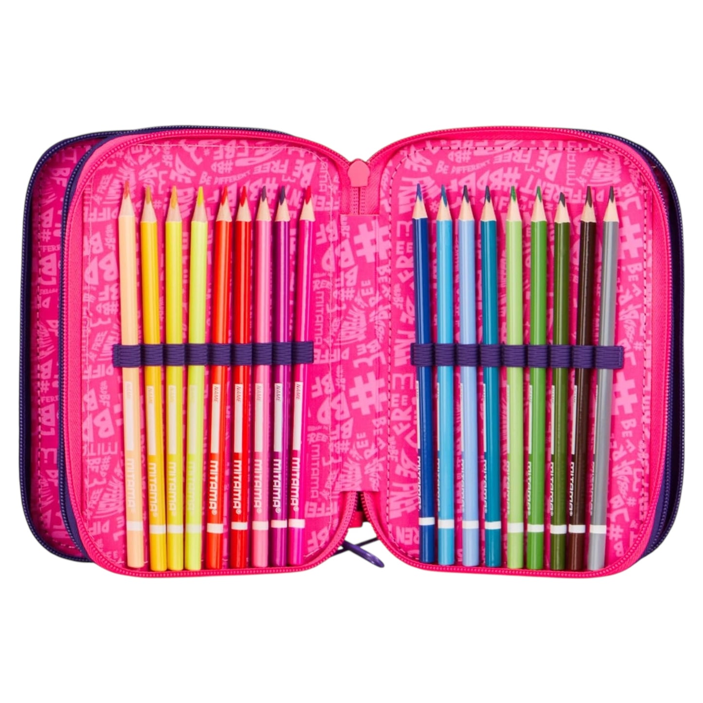 Astuccio 3 Zip MusicLove - Mitama