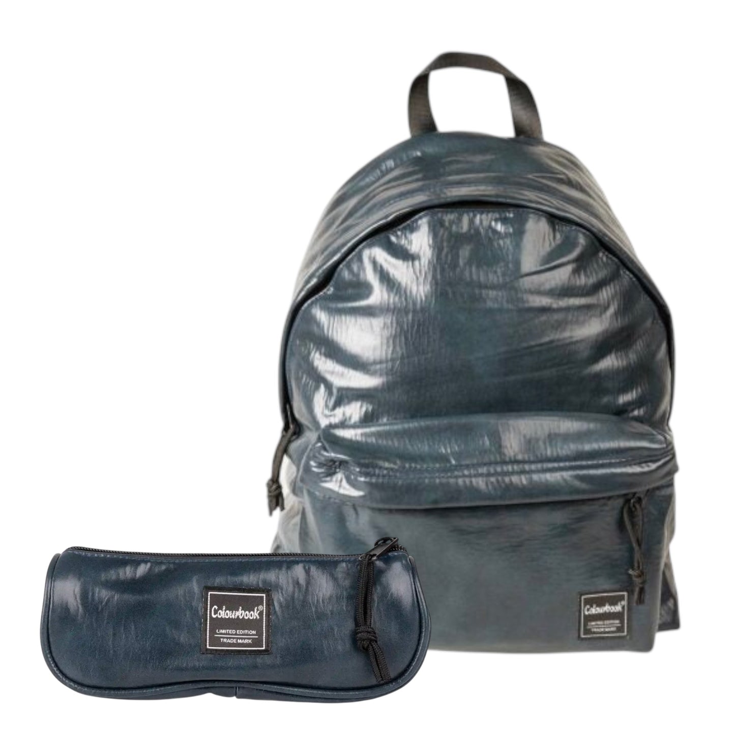 Zaino + Astuccio Soft Petrolio - Colourbook