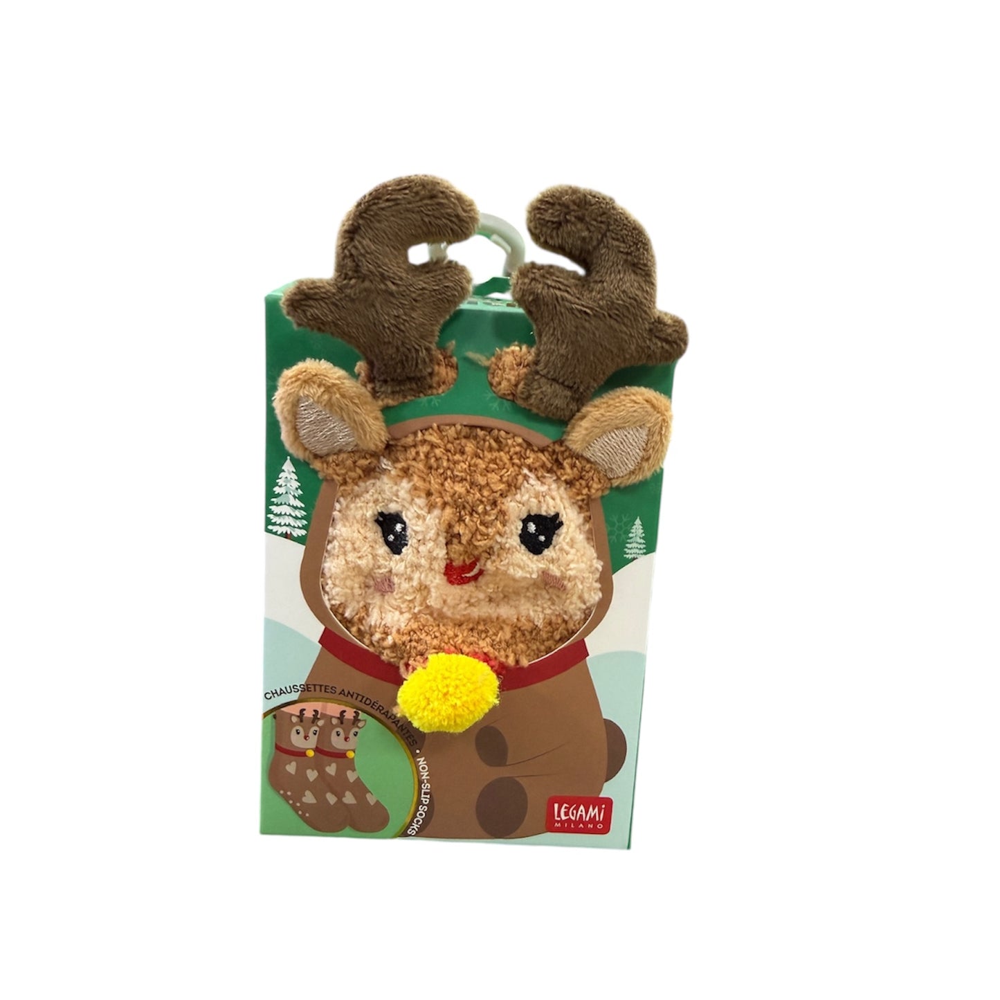 Snowman Non-Slip Socks - It's a Match!