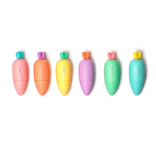 Set di 6 Mini Evidenziatori - Carrate Team LEGAMI