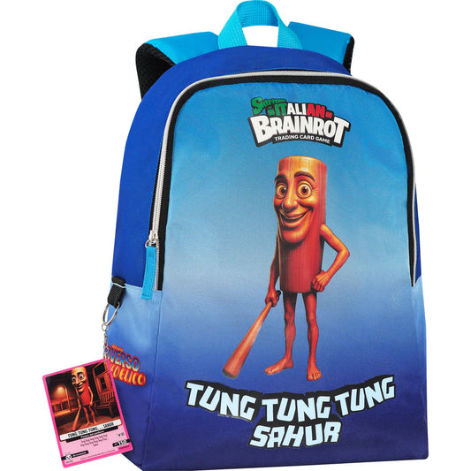 Zaino Brainrot Tung Tung Tung Sahur