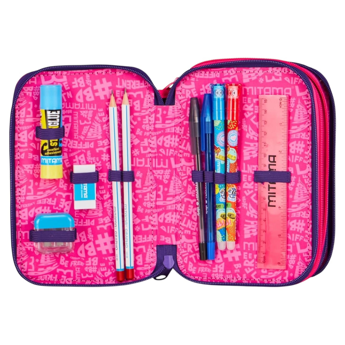Astuccio 3 Zip MusicLove - Mitama