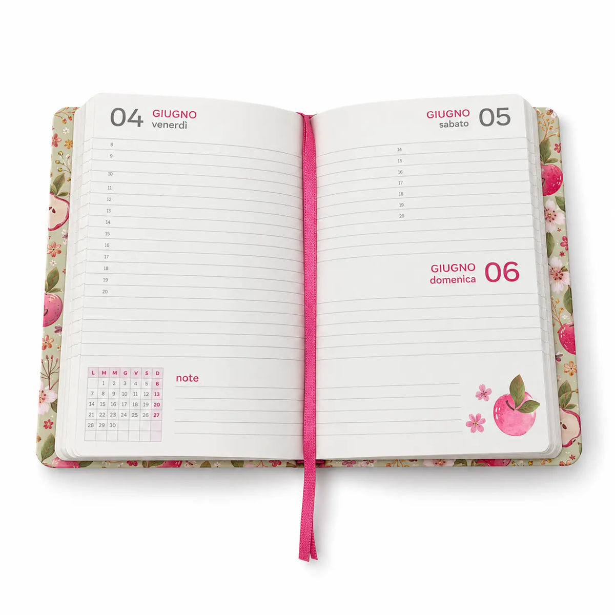 Agenda Giornaliera 2027 Turnowsky Mini Mele