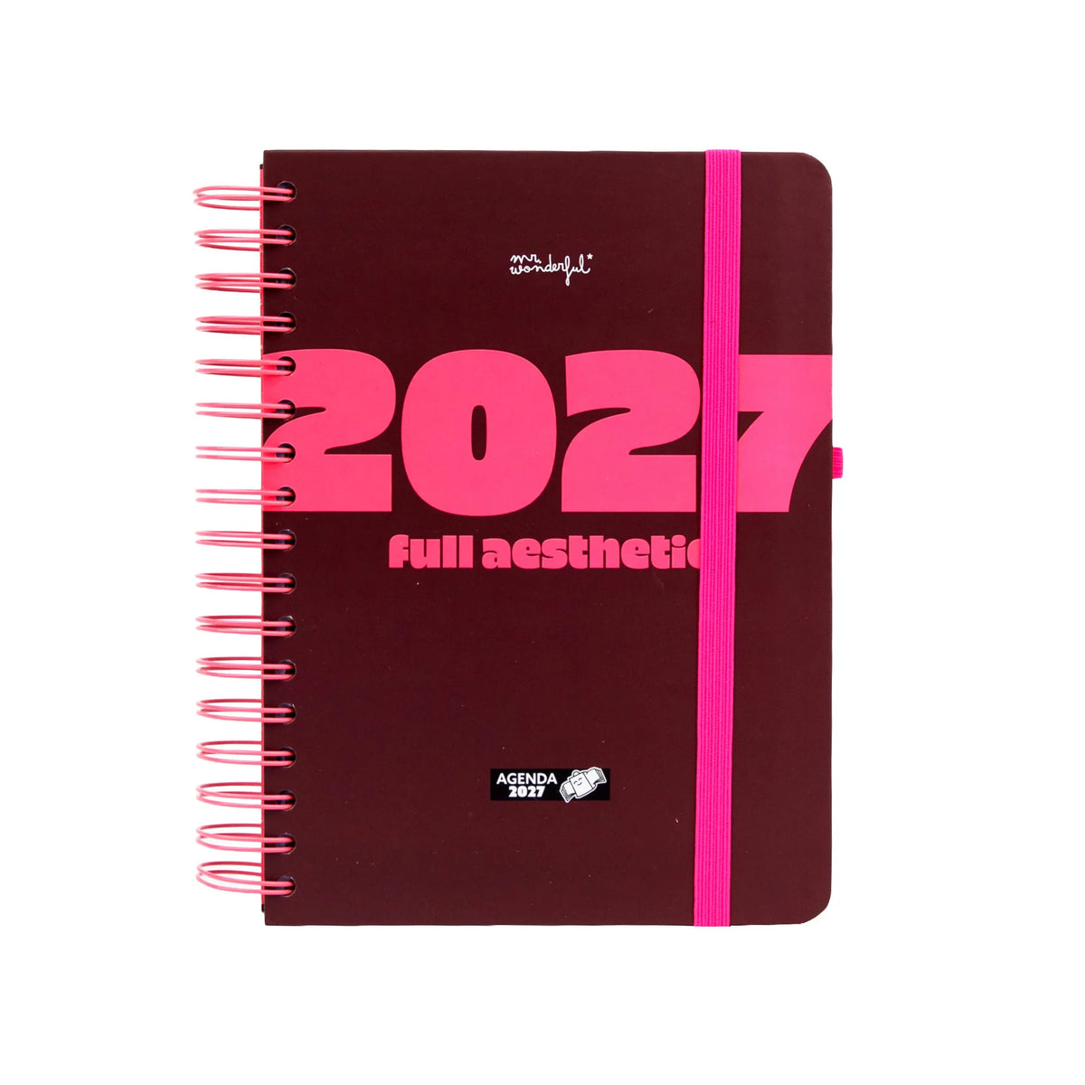 Agenda Settimanale piccola - 2027 Full Aesthetic - Mr Wonderful