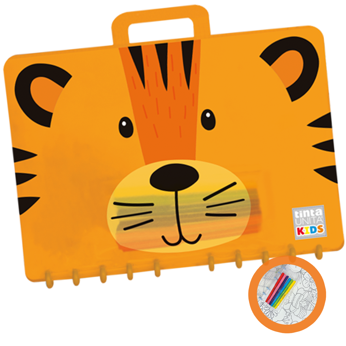 Valigetta Funny Coloring - Tinta Unita Kids