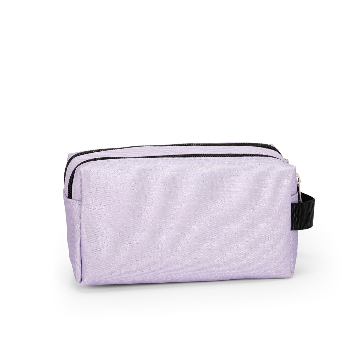 Astuccio 2 Zip Lurex Lilla - Comix