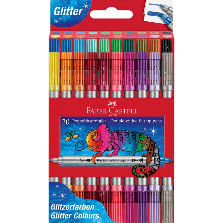 Pennarelli Doppia Punta Glitterati - Faber Castell