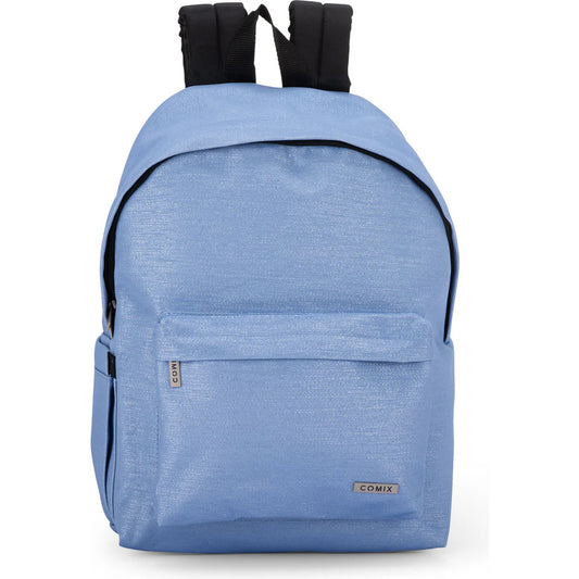 Zaino americano COMIX Lurex Azzurro