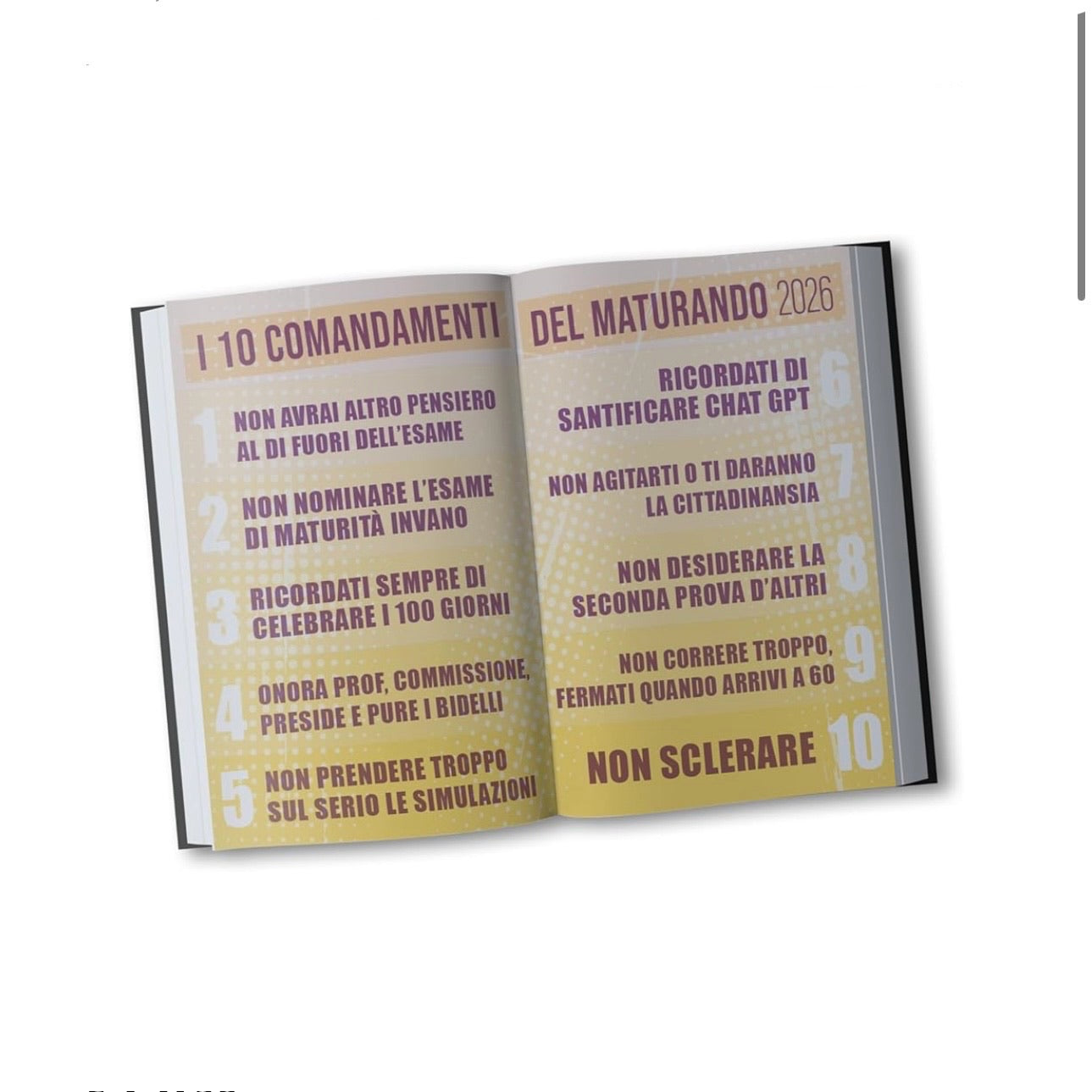 ScuolaZoo Agenda Diario per i maturandi 2024-2025 Nera