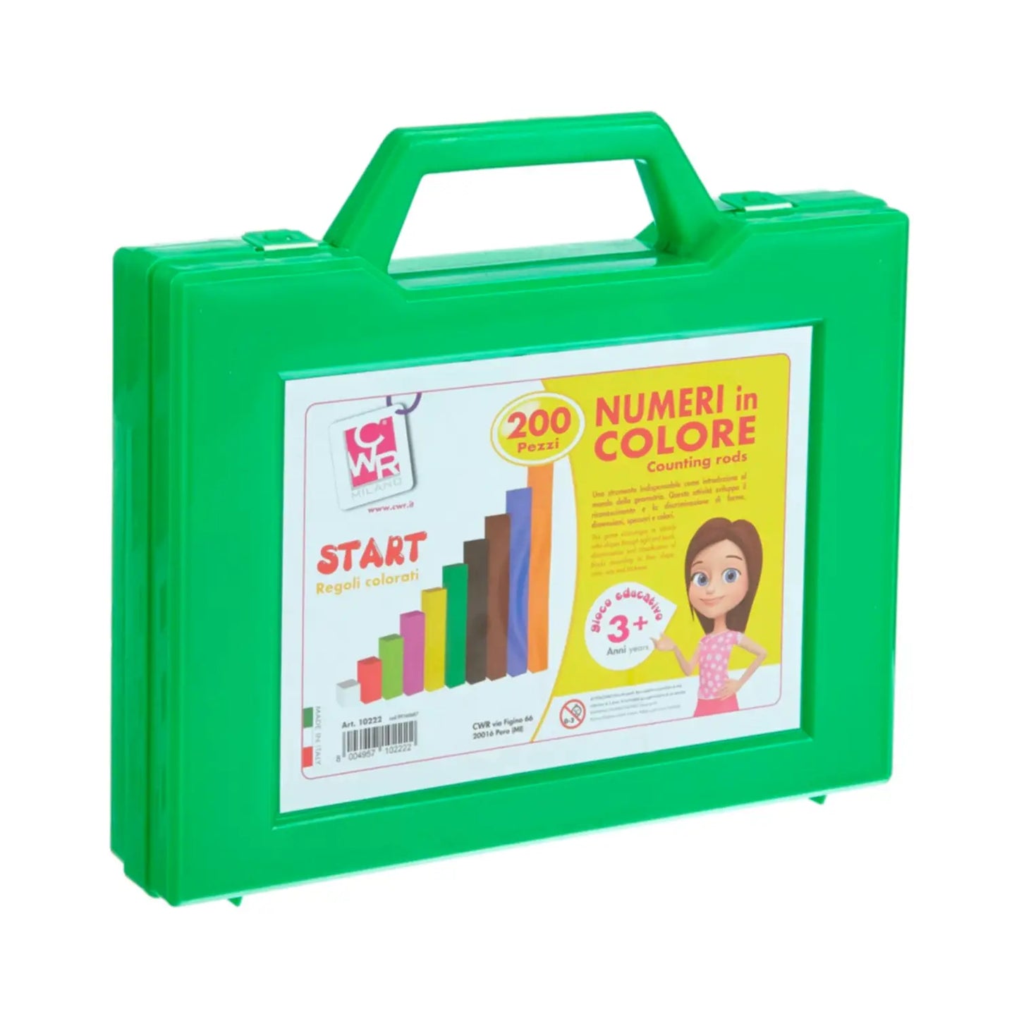 Regoli in Plastica Colorati – Strumento Didattico per Matematica