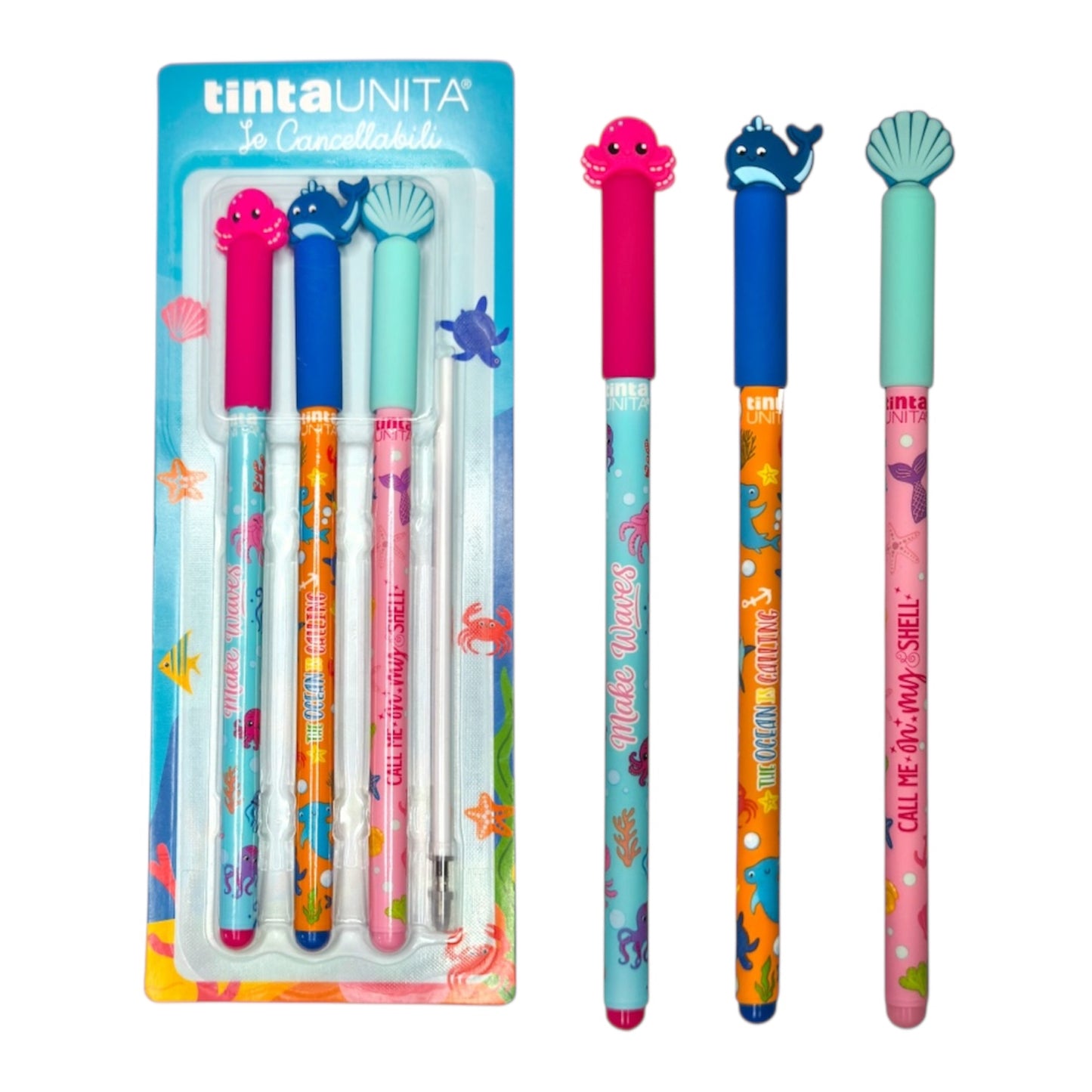 Set Tre Penne Ocean Edition - Tinta Unita