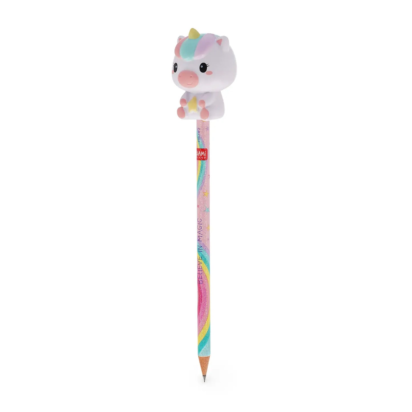 Matita con Antistress Squeezies - Unicorno