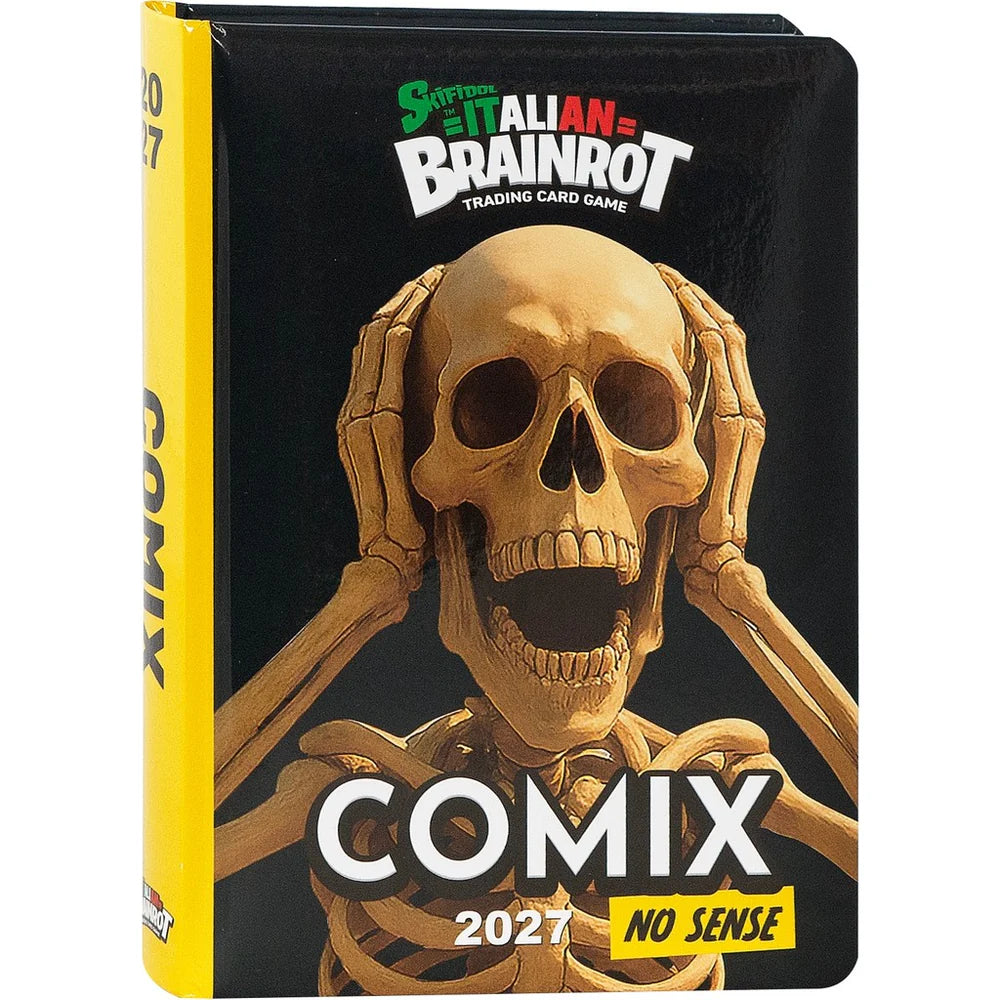 Diario 13 Mesi 2026/27 - Skifidol Italian Brainrot - Giornaliero skeleton