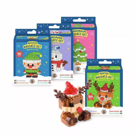 Set di costruzioni 3D - Personaggi natalizi